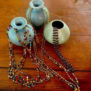 Indian bead necklaces